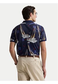 Polo Ralph Lauren Polo 710971785001 Granatowy Classic Fit. Typ kołnierza: polo. Kolor: niebieski. Materiał: bawełna