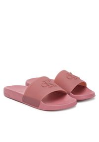 Calvin Klein Klapki Ess Slide Tpu HW0HW02959 Różowy. Kolor: różowy. Materiał: syntetyk #4