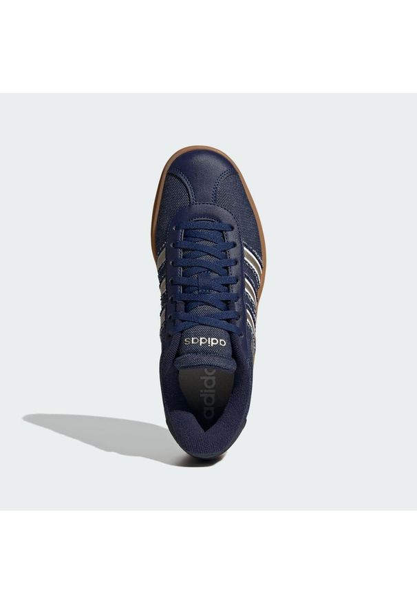 Adidas - Buty VL Court Bold. Kolor: fioletowy, szary, niebieski, wielokolorowy