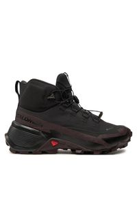 salomon - Salomon Trekkingi Cross Hike Mid Gtx 2 W GORE-TEX L41731000 Czarny. Kolor: czarny. Materiał: materiał