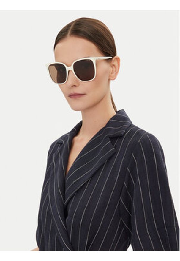 POLAROID - Polaroid Okulary przeciwsłoneczne PLD 6218/S/X Biały. Kolor: biały