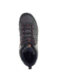 Mężczyźni Turystyka Buty Merrell Moab 3 Mid Gore-Tex. Kolor: czarny. Materiał: materiał, skóra, tkanina, syntetyk. Technologia: Gore-Tex
