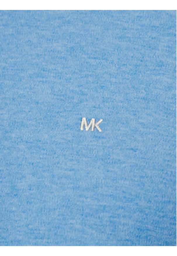 Michael Kors Polo CS2512720B Niebieski Regular Fit. Typ kołnierza: polo. Kolor: niebieski. Materiał: bawełna
