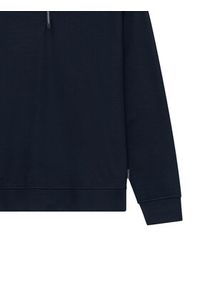 Bugatti Sweter 8550-15123E Granatowy Regular Fit. Kolor: niebieski. Materiał: wiskoza #8