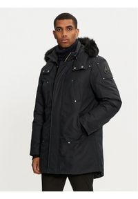 Moose Knuckles Kurtka puchowa M32MP261SX Granatowy Regular Fit. Kolor: niebieski. Materiał: bawełna #1