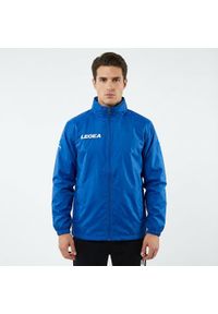 LEGEA - Kurtka przeciwdeszczowa ITALIA SPECIAL dla dorosłych. Kolor: niebieski. Styl: sportowy #1
