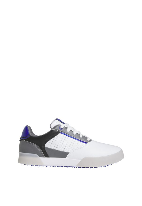 Adidas - Retrocross Spikeless Golf Shoes. Kolor: czarny, biały, wielokolorowy, niebieski. Materiał: materiał. Sport: golf