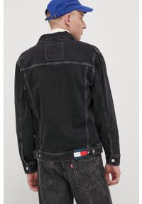 Tommy Jeans Kurtka jeansowa DM0DM12462.PPYY męska kolor czarny przejściowa. Okazja: na co dzień. Kolor: czarny. Materiał: włókno, materiał. Styl: casual #4