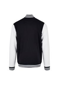 BUILD YOUR BRAND - Męska Kurtka Basic Varsity. Kolor: biały, wielokolorowy, czarny
