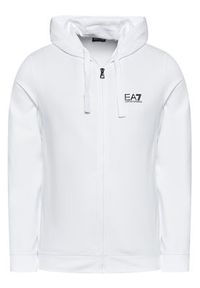 EA7 Emporio Armani Dres 8NPV50 PJ05Z 22BA Biały Regular Fit. Kolor: biały. Materiał: bawełna #9