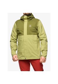 Haglöfs - Kurtka membranowa męska Haglofs Koyal Proof Jacket. Kolor: zielony. Sport: turystyka piesza #1
