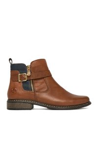 Botki Rieker. Kolor: brązowy #1