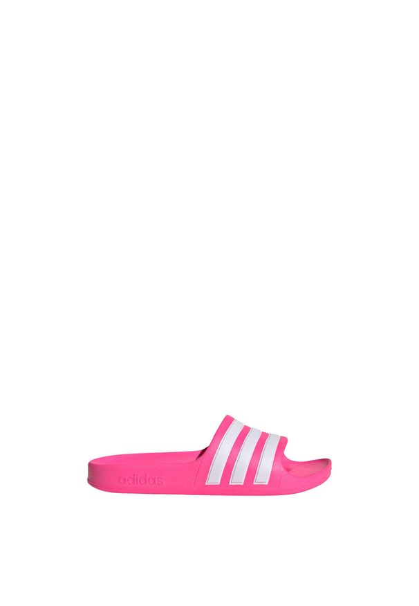 Klapki basenowe dla dzieci Adidas Adilette Aqua Slides. Kolor: różowy, wielokolorowy, biały