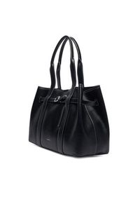 Calvin Klein Torebka Buckle Medium Work Tote LV04F3549G Czarny. Kolor: czarny. Materiał: skórzane #3