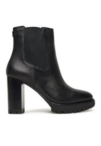 Lauren Ralph Lauren - LAUREN RALPH LAUREN Botki Layne Bo Bte 802974391001 Czarny. Kolor: czarny. Materiał: skóra #1