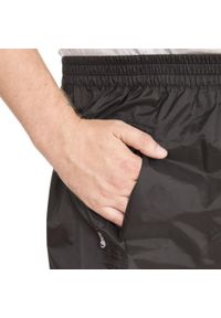 TRESPASS - Damskie Spodnie Wodoodporne Qikpac TP75 Packaway. Kolor: czarny. Sezon: lato. Sport: turystyka piesza