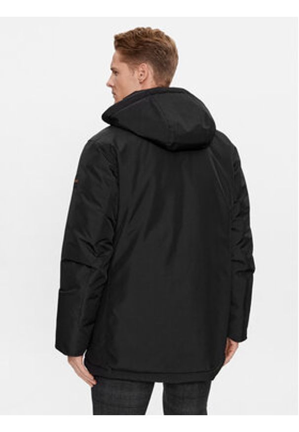 BOSS - Boss Kurtka zimowa Osiass 50499551 Czarny Regular Fit. Kolor: czarny. Materiał: syntetyk. Sezon: zima