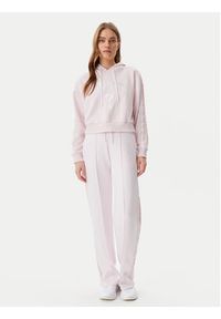 Guess Spodnie dresowe V5GB12 KCRU2 Różowy Regular Fit. Kolor: różowy. Materiał: syntetyk #7