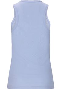 Damski tank top Athlecia Madilyn. Kolor: niebieski. Sport: fitness
