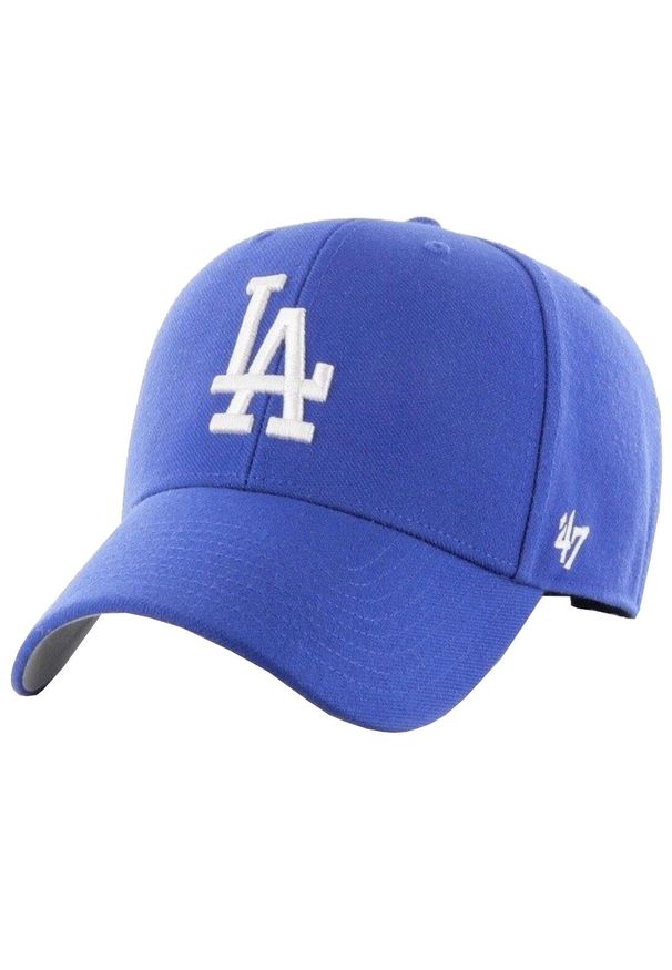 Czapka z daszkiem dla dorosłych 47 Brand Los Angeles Dodgers Cap. Kolor: niebieski. Materiał: akryl, wełna