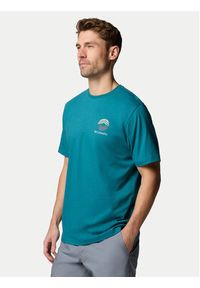 columbia - Columbia T-Shirt Kettle River™ 2120411 Turkusowy Regular Fit. Kolor: turkusowy. Materiał: bawełna #3