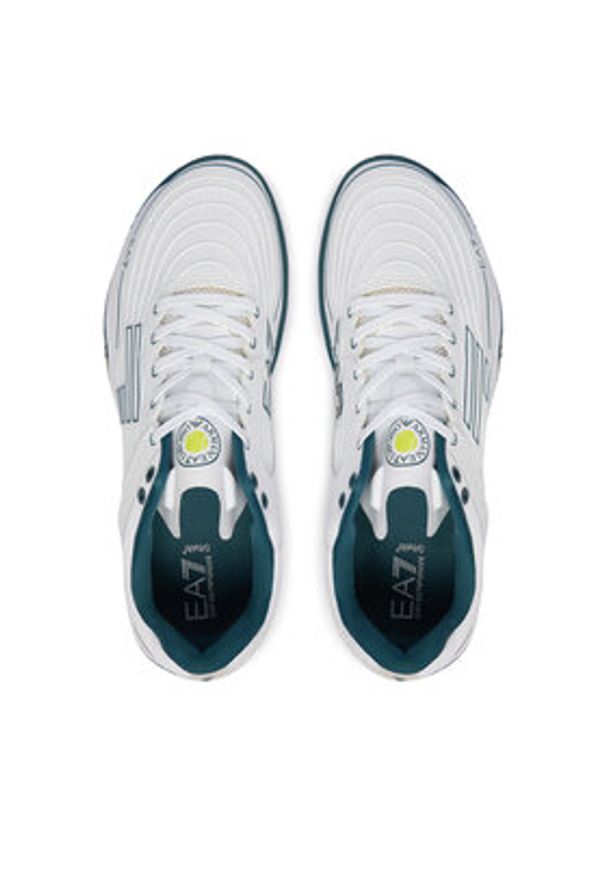 EA7 Emporio Armani Sneakersy X8X242 XK438 MZ528 Biały. Kolor: biały. Materiał: materiał