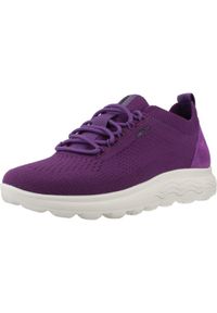 Tenisówki Geox Model D Spherica A Kolor Fioletowy. Kolor: fioletowy. Materiał: tkanina, skóra
