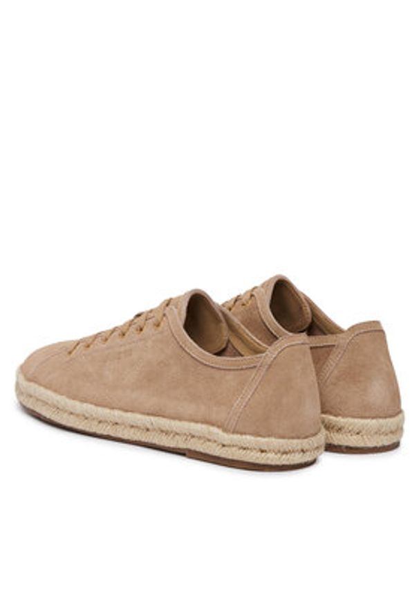 Guess Espadryle FMJMAL SUE12 Beżowy. Kolor: beżowy. Materiał: skóra, zamsz