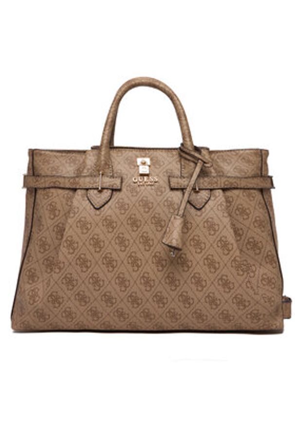 Guess Torebka Yesba HWSG78 33070 Beżowy. Kolor: beżowy. Materiał: skórzane