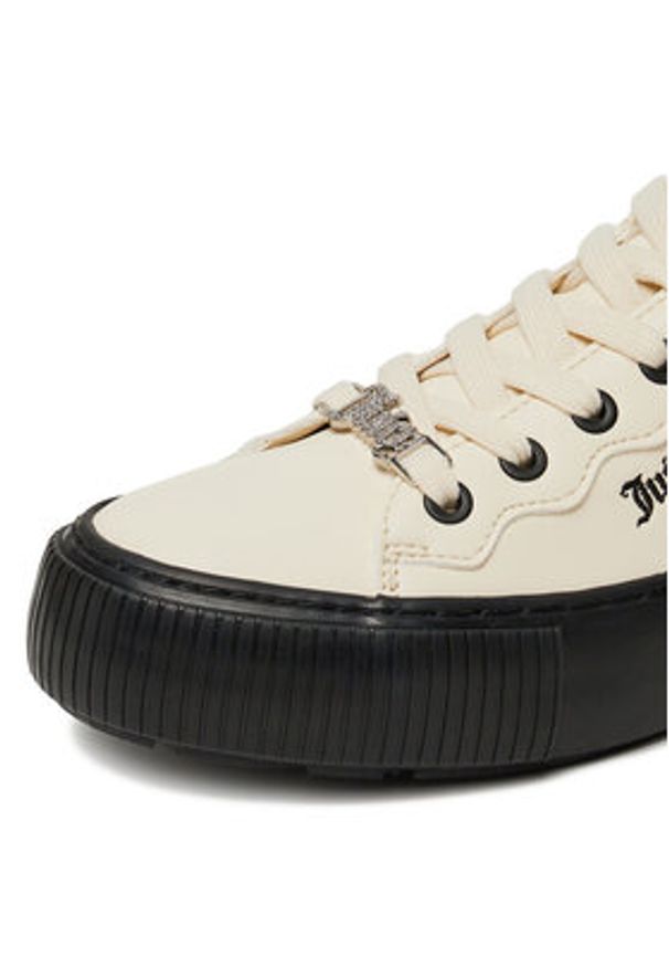 Juicy Couture Sneakersy VSJU003 Écru. Kolor: kremowy. Materiał: materiał