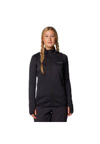 columbia - Bluza damska Columbia Crystal Leaf Omni-Heat. Kolor: czarny. Technologia: Omni-Heat (Columbia). Sport: turystyka piesza