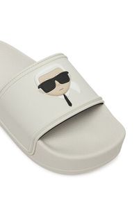 Karl Lagerfeld - KARL LAGERFELD Klapki Kondo Maxi KL80805A Biały. Kolor: biały #6