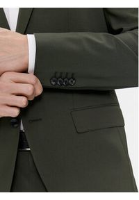 BOSS - Boss Garnitur H-Huge-2Pcs-224 50509485 Zielony Slim Fit. Kolor: zielony. Materiał: wełna #4