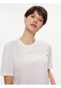 Calvin Klein Performance T-Shirt 00GWS4K234 Biały Regular Fit. Kolor: biały. Materiał: bawełna #4