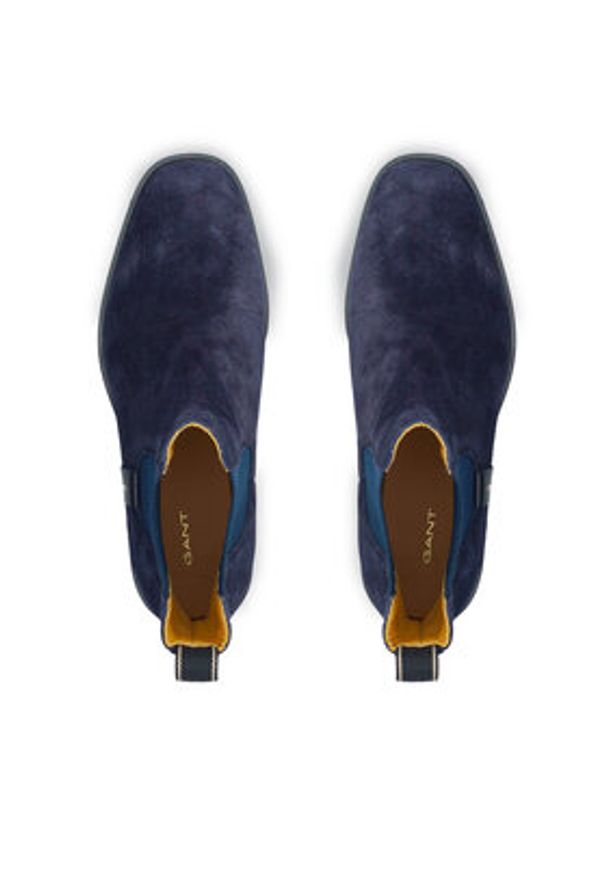 GANT - Gant Sztyblety 31553127 Granatowy. Kolor: niebieski. Materiał: zamsz, skóra