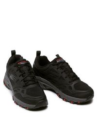 skechers - Skechers Półbuty Hillcrest 237265/BKCC Czarny. Kolor: czarny. Materiał: materiał #5