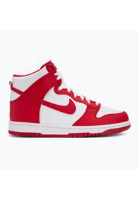 Buty Nike Dunk High. Kolor: czerwony