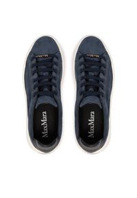 Max Mara Sneakersy 2614761031650 Niebieski. Kolor: niebieski. Materiał: skóra #5