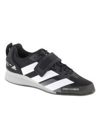 Adidas - Buty adidas Adipower Weightlifting 3 GY8923 czarne. Zapięcie: sznurówki. Kolor: czarny. Materiał: syntetyk, materiał, guma. Szerokość cholewki: normalna. Sport: fitness
