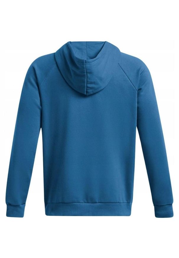 Under Armour - Męska Bluza Polarowa Z Logo Rival. Kolor: niebieski. Materiał: polar