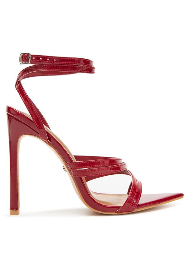 DeeZee Sandały YC7562-S-LP1 Czerwony. Kolor: czerwony. Materiał: skóra