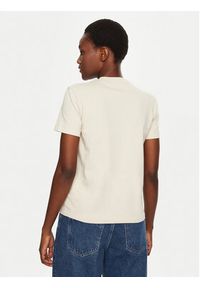 Calvin Klein Jeans T-Shirt J20J224983 Beżowy Regular Fit. Kolor: beżowy. Materiał: bawełna #2
