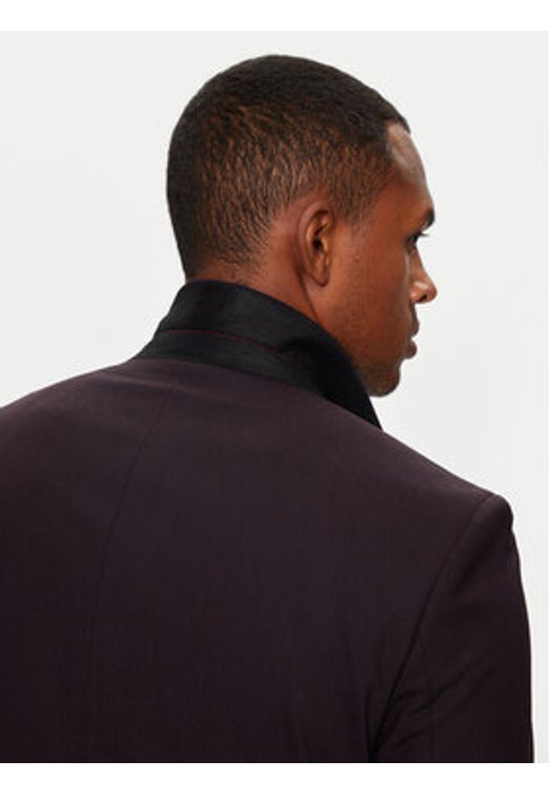 Hugo Garnitur Henry/Getlin 50530119 Bordowy Regular Fit. Kolor: czerwony. Materiał: syntetyk
