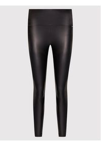 DKNY Sport Legginsy DP0P2096 Czarny Slim Fit. Kolor: czarny. Materiał: syntetyk. Styl: sportowy