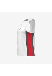 Head - CLUB 25 Tank Top Girls. Kolor: czerwony. Materiał: mesh. Sport: tenis