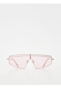 Reserved - Okulary przeciwsłoneczne - pastelowy róż. Kolor: różowy
