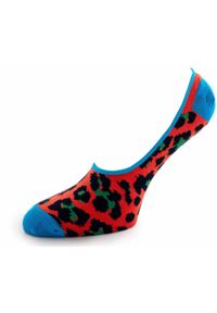 ZEAGLE - Skarpetki lamparta do codziennego noszenia 41-46. Kolor: wielokolorowy. Materiał: poliamid, bawełna, elastan. Wzór: nadruk #1