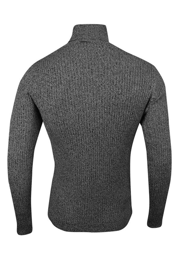 Szary sweter Brave Soul elegancki, z golfem