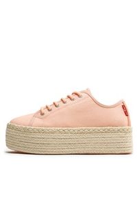 Levi's® Espadryle 234195-733-75 Pomarańczowy. Kolor: pomarańczowy. Materiał: materiał #4