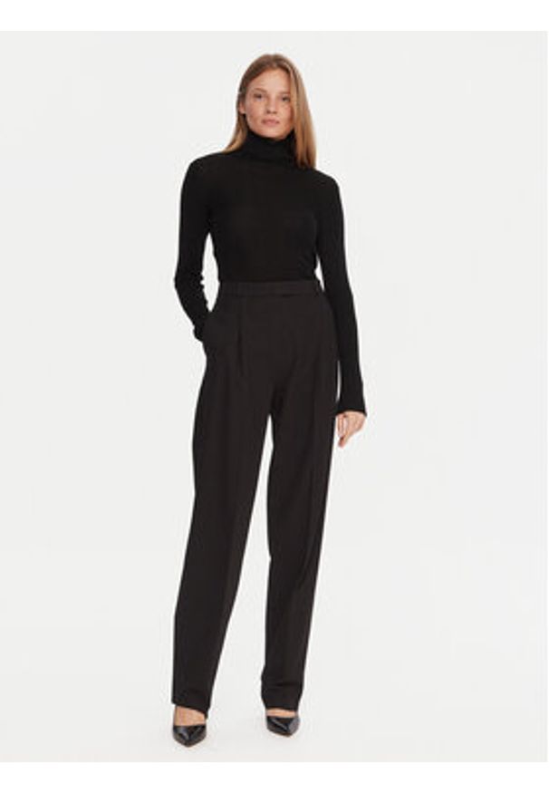 JOOP! Golf 58 254KN58Kalis 30049422 Czarny Slim Fit. Typ kołnierza: golf. Kolor: czarny. Materiał: wełna